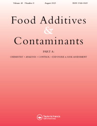 Cover image for Food Additives & Contaminants: Part A, Volume 40, Issue 8, 2023