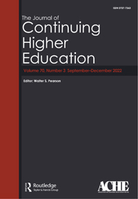 Cover image for The Journal of Continuing Higher Education, Volume 70, Issue 3, 2022