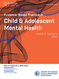 Cover image for Evidence-Based Practice in Child and Adolescent Mental Health, Volume 5, Issue 4, 2020