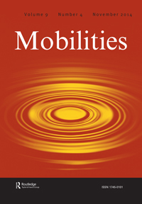Cover image for Mobilities, Volume 9, Issue 4, 2014