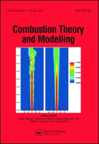 Cover image for Combustion Theory and Modelling, Volume 19, Issue 2, 2015