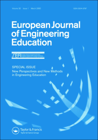Cover image for European Journal of Engineering Education, Volume 31, Issue 1, 2006