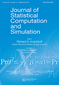Cover image for Journal of Statistical Computation and Simulation, Volume 85, Issue 13, 2015