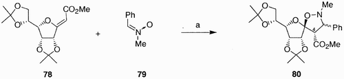 Scheme 14: Reagents and conditions: a) toluene, 150°C, 25 min MW activation, 80%.