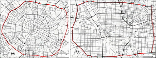 Figure 8. Experimental data of the two cities.