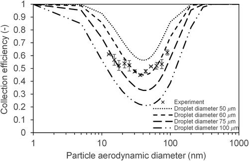 Figure 4. Comparison of experimental and model results.