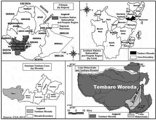 Figure 1. Location map of the study area.