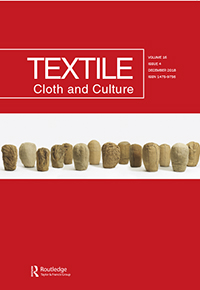 Cover image for TEXTILE, Volume 16, Issue 4, 2018