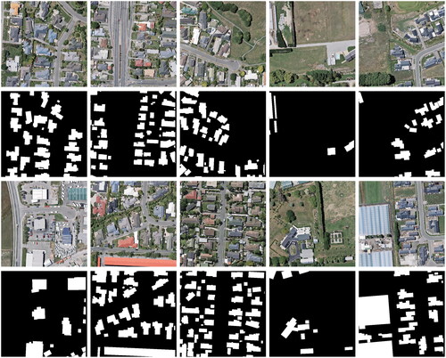 Figure 4. Samples of the WHU aerial image data set.