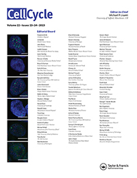 Cover image for Cell Cycle, Volume 22, Issue 23-24, 2023