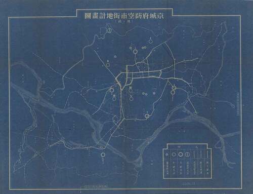 Figure 1. Gyeongseong air defense city planning chart.
