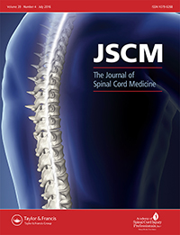 Cover image for The Journal of Spinal Cord Medicine, Volume 39, Issue 4, 2016