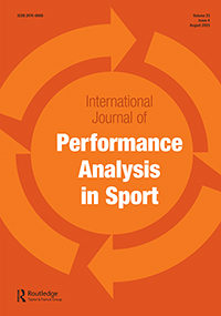 Cover image for International Journal of Performance Analysis in Sport, Volume 23, Issue 4, 2023
