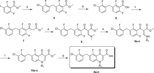 Scheme 1.  Reagents and conditions.