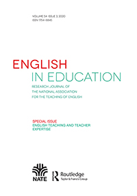 Cover image for English in Education, Volume 54, Issue 3, 2020