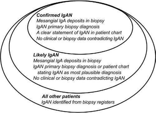 Figure 1 Definition of confirmed and likely IgAN.