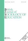 Cover image for British Journal of Sociology of Education, Volume 36, Issue 2, 2015