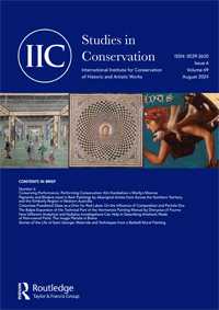 Cover image for Studies in Conservation, Volume 69, Issue 6, 2024