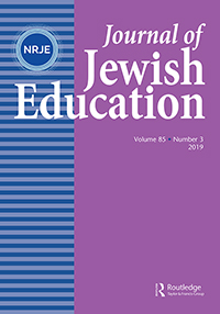 Cover image for Journal of Jewish Education, Volume 85, Issue 3, 2019
