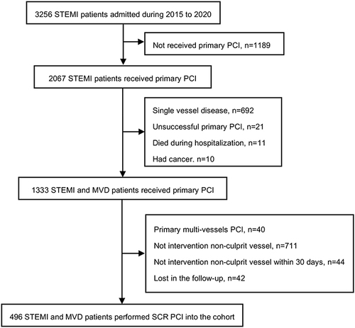 Figure 1 Study population flow chart.