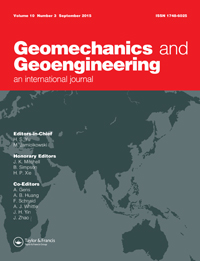 Cover image for Geomechanics and Geoengineering, Volume 10, Issue 3, 2015