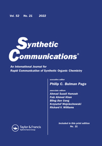 Cover image for Synthetic Communications, Volume 52, Issue 21, 2022