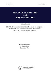 Cover image for Molecular Crystals and Liquid Crystals, Volume 704, Issue 1, 2020