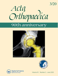 Cover image for Acta Orthopaedica, Volume 91, Issue 3, 2020