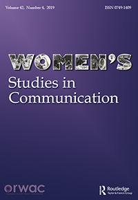 Cover image for Women's Studies in Communication, Volume 42, Issue 4, 2019