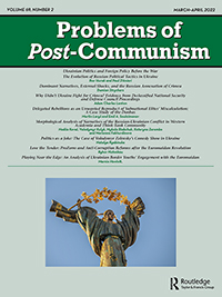 Cover image for Problems of Post-Communism, Volume 69, Issue 2, 2022