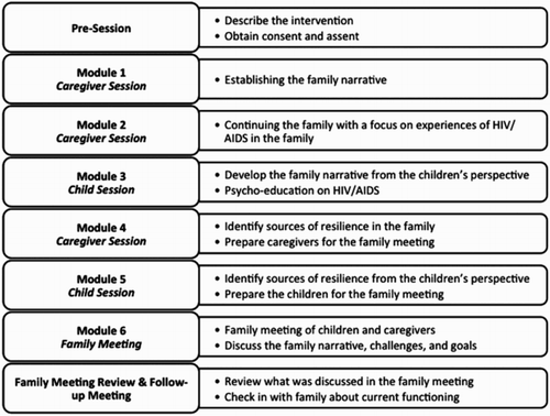 Figure 1. Conceptual model of the FSI-HIV modules.