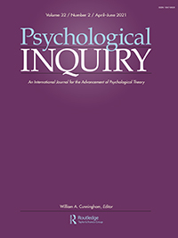 Cover image for Psychological Inquiry, Volume 32, Issue 3, 2021