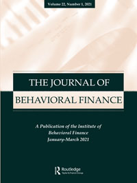 Cover image for Journal of Behavioral Finance, Volume 22, Issue 1, 2021