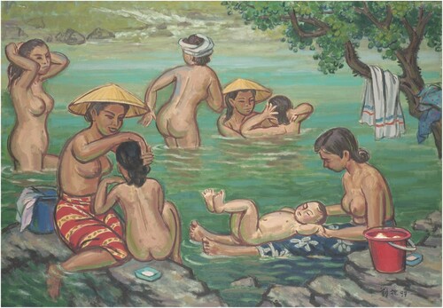 Figure 7. Liu Kang, Bathers, 1997, Oil on canvas, 118 × 169 cm. Gift of the artist's family, Collection of National Gallery Singapore. Image courtesy of National Heritage Board, Singapore.