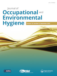 Cover image for Journal of Occupational and Environmental Hygiene, Volume 19, Issue 9, 2022