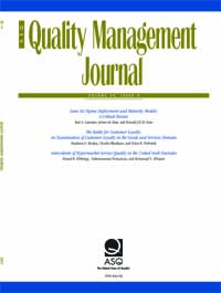 Cover image for Quality Management Journal, Volume 24, Issue 4, 2017
