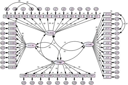 Figure 1. Measurement model.