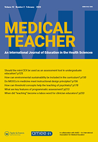 Cover image for Medical Teacher, Volume 42, Issue 2, 2020