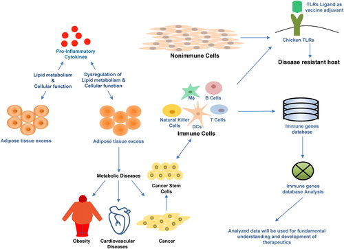 Figure 1. Integration of various disciplines of science for the better understanding of host immunity.