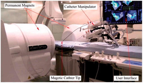 Figure 10. Niobe® ES magnetic navigation system.