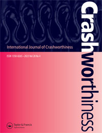 Cover image for International Journal of Crashworthiness, Volume 28, Issue 4, 2023