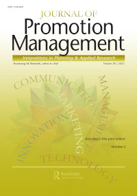 Cover image for Journal of Promotion Management, Volume 28, Issue 2, 2022