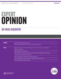 Cover image for Expert Opinion on Drug Discovery, Volume 11, Issue 8, 2016