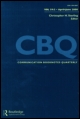 Cover image for Communication Booknotes Quarterly, Volume 15, Issue 3-4, 1984