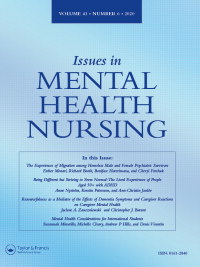 Cover image for Issues in Mental Health Nursing, Volume 41, Issue 6, 2020