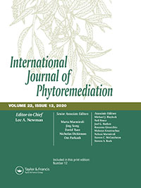 Cover image for International Journal of Phytoremediation, Volume 22, Issue 12, 2020