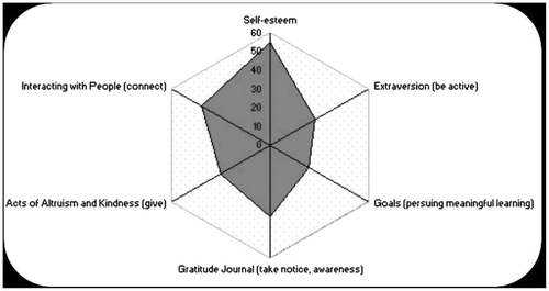 Figure 5 Design Study 1 Conceptual Design – Contribution to Happiness (Escobar-Tello, 2015).