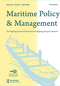 Cover image for Maritime Policy & Management, Volume 49, Issue 2, 2022