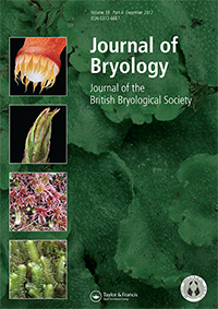 Cover image for Journal of Bryology, Volume 39, Issue 4, 2017