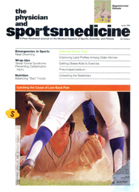 Cover image for The Physician and Sportsmedicine, Volume 19, Issue 6, 1991
